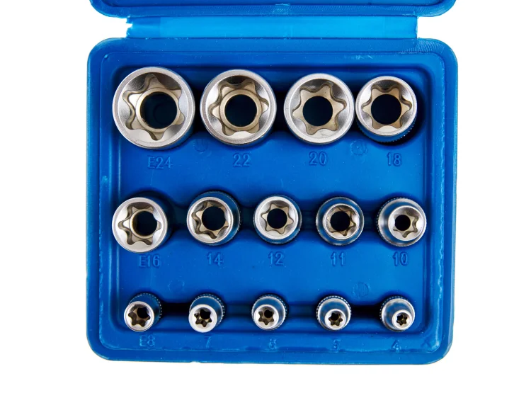 ZESTAW NASADEK TORX WEWNETRZNY E4 E24 14
