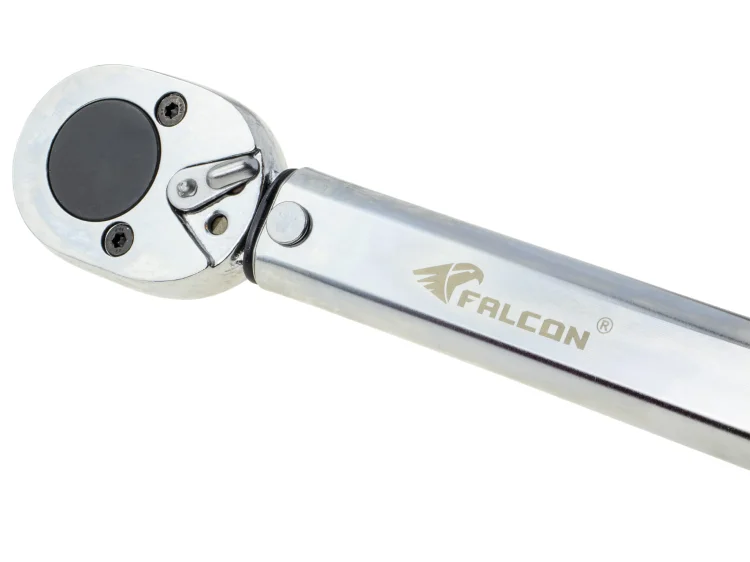 Klucz dynamometryczny 1/2" 28-210 NM z blokadą i nasadkami
