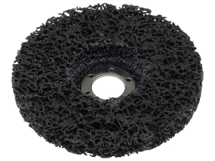 Tarcza ścierna z włókniny 125mm czarna