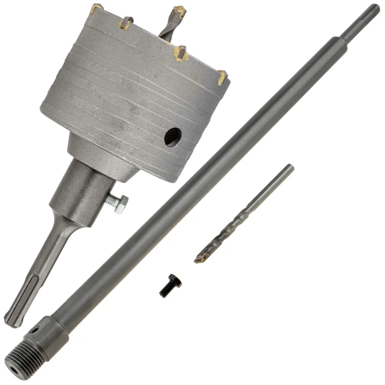 Zestaw frez do muru 80mm + Przedłużka 450mm