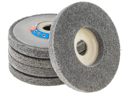 Tarcza polerska włóknina nylonowa stal inox 125mm