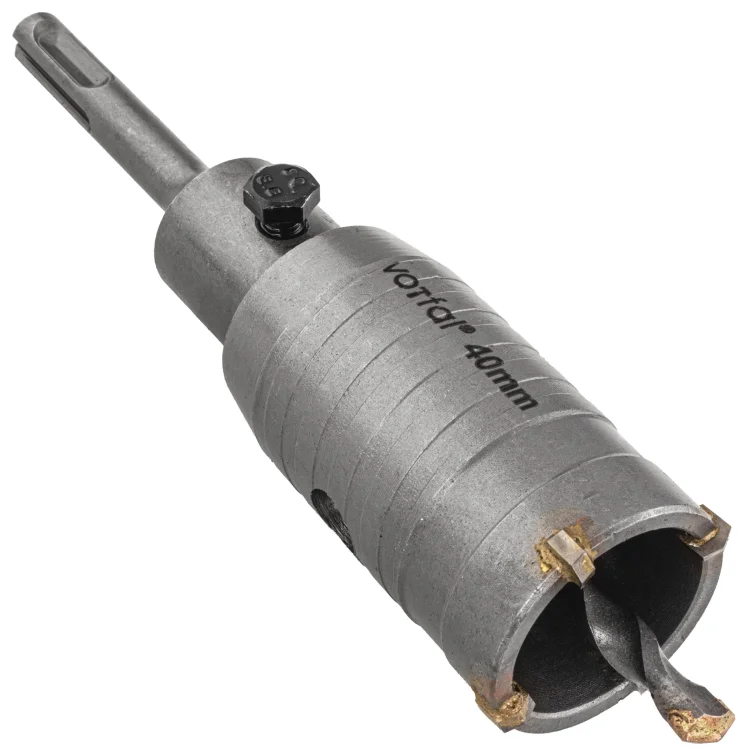 OTWORNICA KORONKA FREZ DO BETONU MURU UCHWYT SDS+ PLUS 40 MM