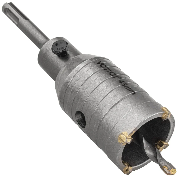 OTWORNICA KORONKA FREZ DO BETONU MURU UCHWYT SDS+ PLUS 45 MM
