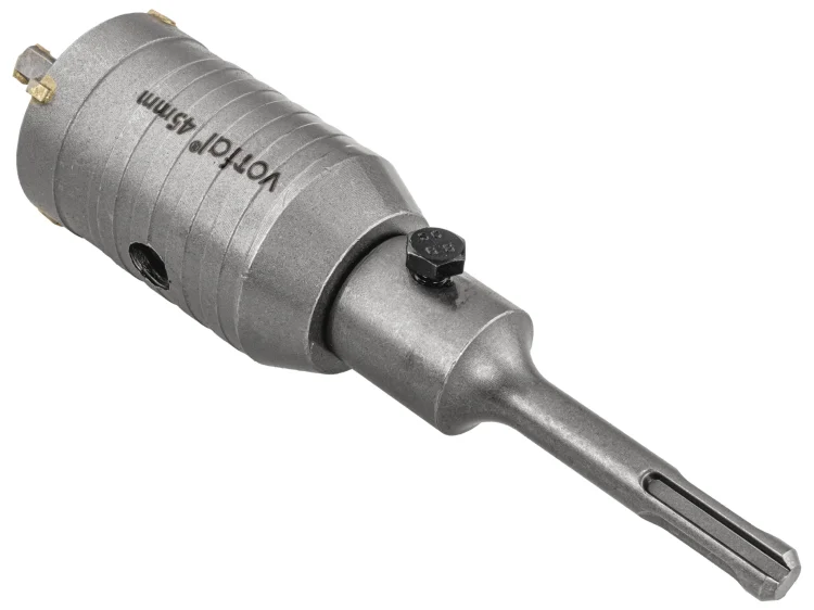 OTWORNICA KORONKA FREZ DO BETONU MURU UCHWYT SDS+ PLUS 45 MM