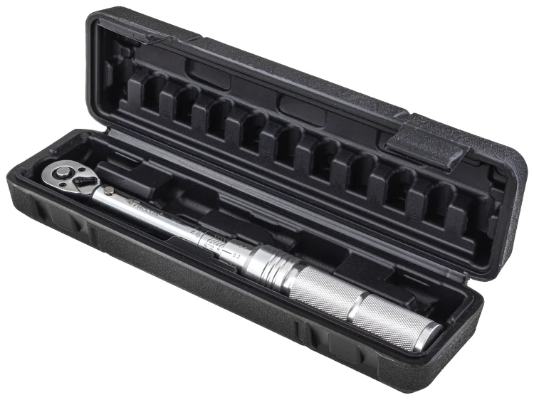 KLUCZ DYNAMOMETRYCZNY 1/4" 2,5-20NM ETUI Z BLOKADĄ CERTYFIKAT KALIBRACJI