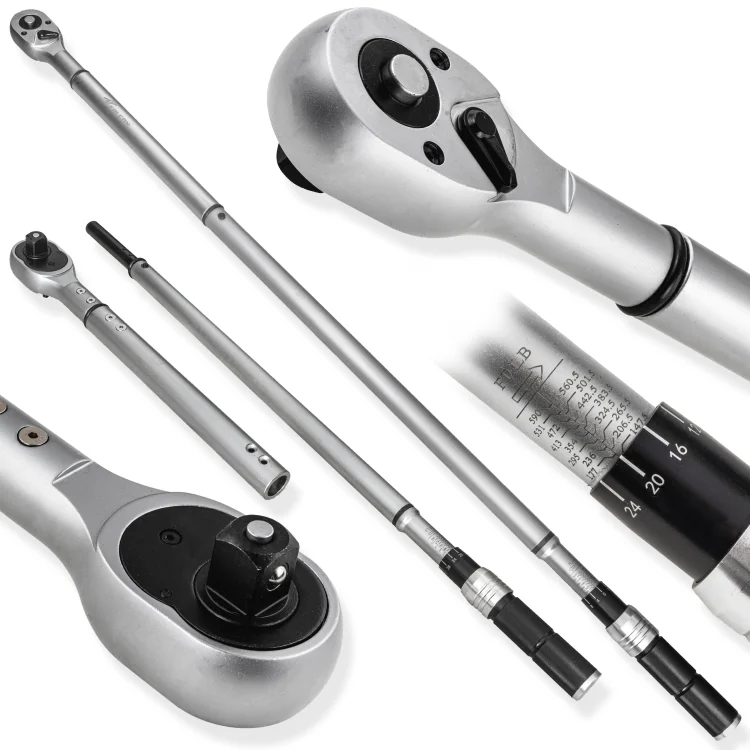 KLUCZ DYNAMOMETRYCZNY Z BLOKADĄ CERTYFIKAT KALIBRACJI 200-800Nm 3/4" 1215M