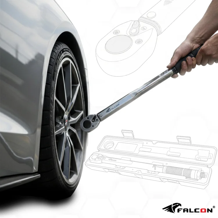 KLUCZ DYNAMOMETRYCZNY 3/8" 19-110NM Z BLOKADĄ CERTYFIKAT KALIBRACJI CR-V