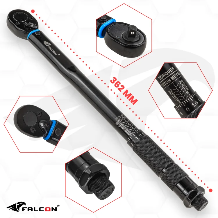 KLUCZ DYNAMOMETRYCZNY 3/8" 7-112NM Z BLOKADĄ CERTYFIKAT KALIBRACJI CR-V
