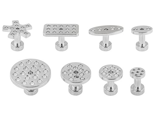 ADAPTERY ALUMINIOWE PDR ZESTAW GRZYBKI USUWANIE NAPRAWA WGNIECEŃ 6 EL.