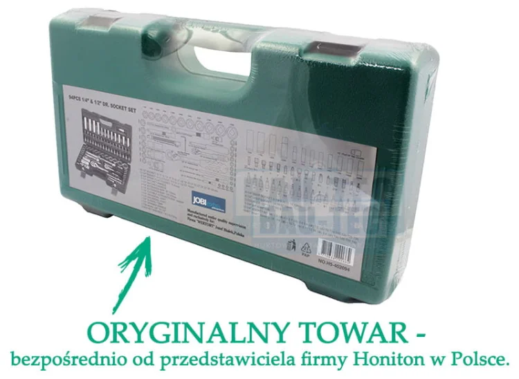 Zestaw kluczy nasadowych 1/2" 1/4" HONITON 94 elementy