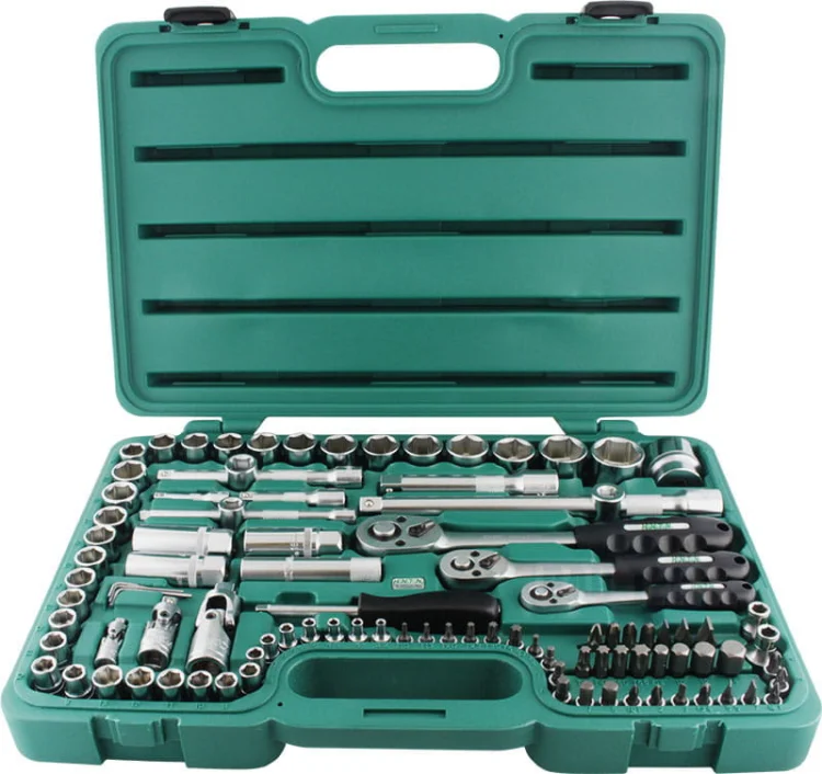 Zestaw kluczy nasadowych 1/2" 3/8" 1/4" HONITON 99 elementy