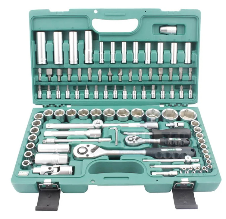 Zestaw kluczy nasadowych 1/2" 1/4" HONITON 94 elementy