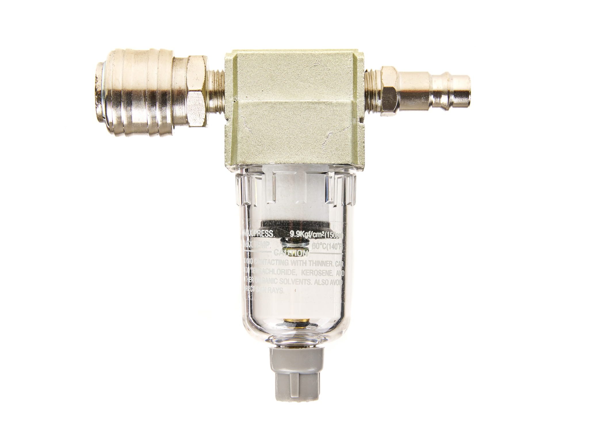 Filtr Powietrza Odwadniacz 1/4 Separator + Złączki